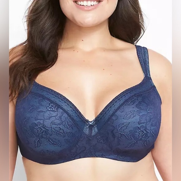 Cacique Modern Lace Lightly Lined Balconette - Picture 1 of 7